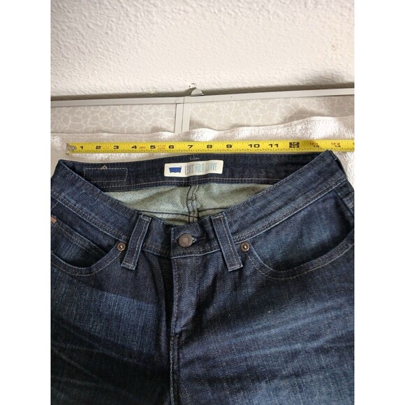Levi's Bold Curve Jeans Women's 11 S/C Low Rise Skinny Stretch Dark Wash Blue - Picture 9 of 12